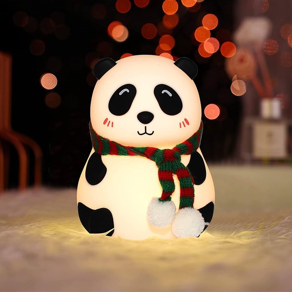 7-Color Changing Panda Night Lamp